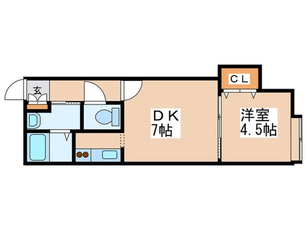 アークコート西岡Ⅲの物件間取画像